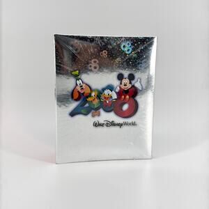 Disneyland Resort 2008 Silver Photo Album Holds 100 Photos - Sealed Brand New